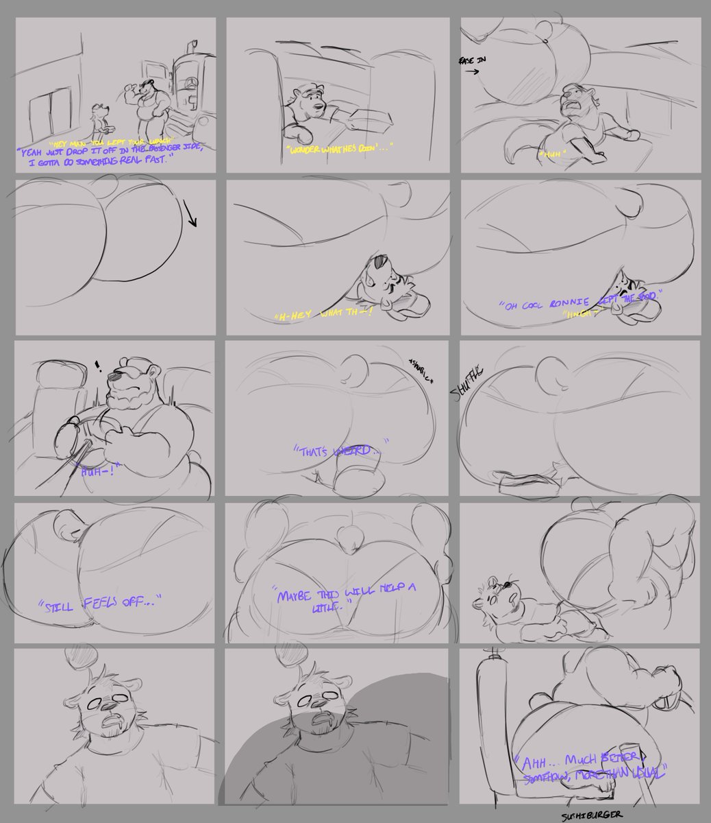 BaconBearArt's tweet photo. Storyboarding is hard…😭 https://t.co/Mgffu5jj3j