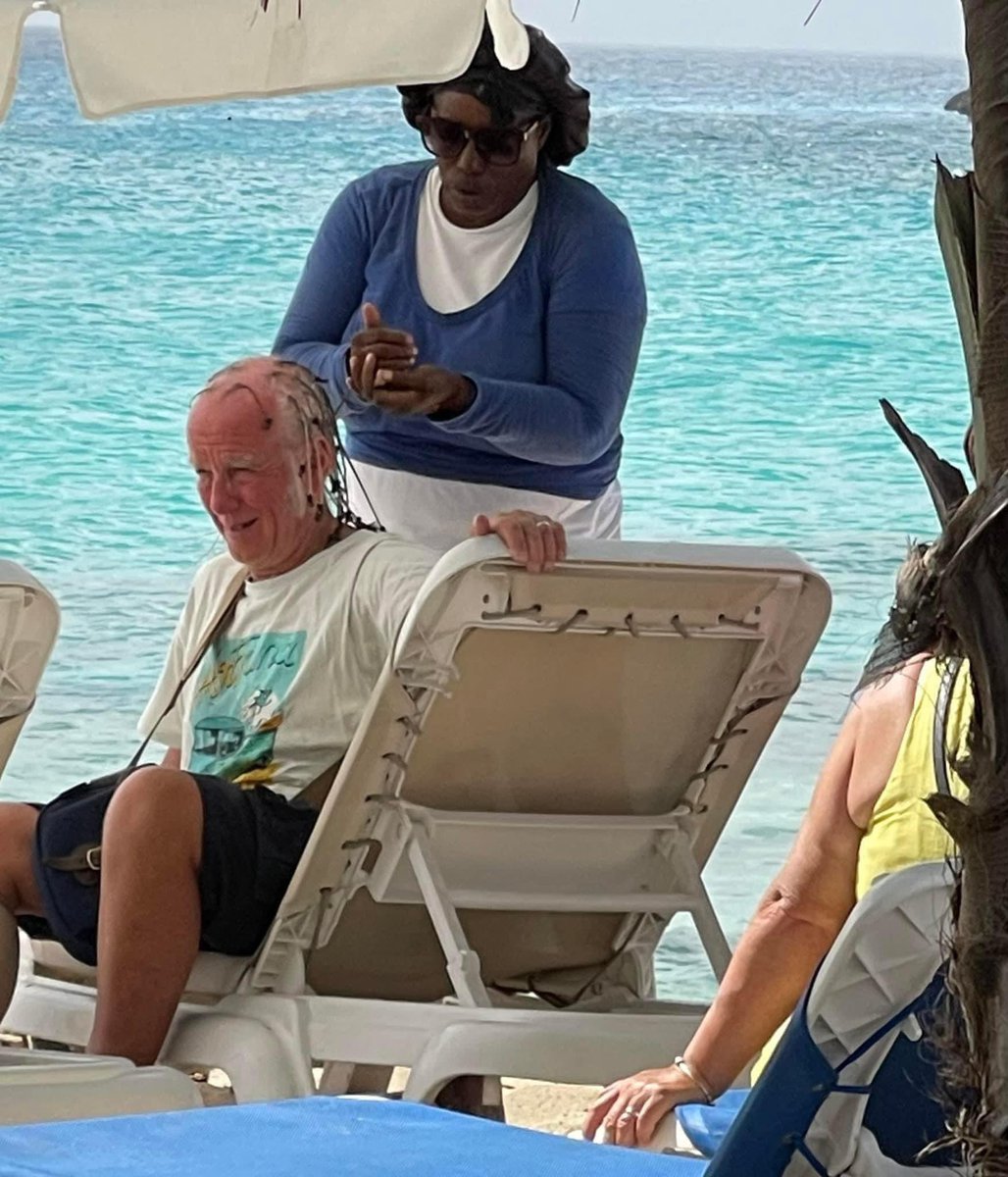 Instead of focusing on student loan forgiveness #JoeBiden out here getting box braids 😒