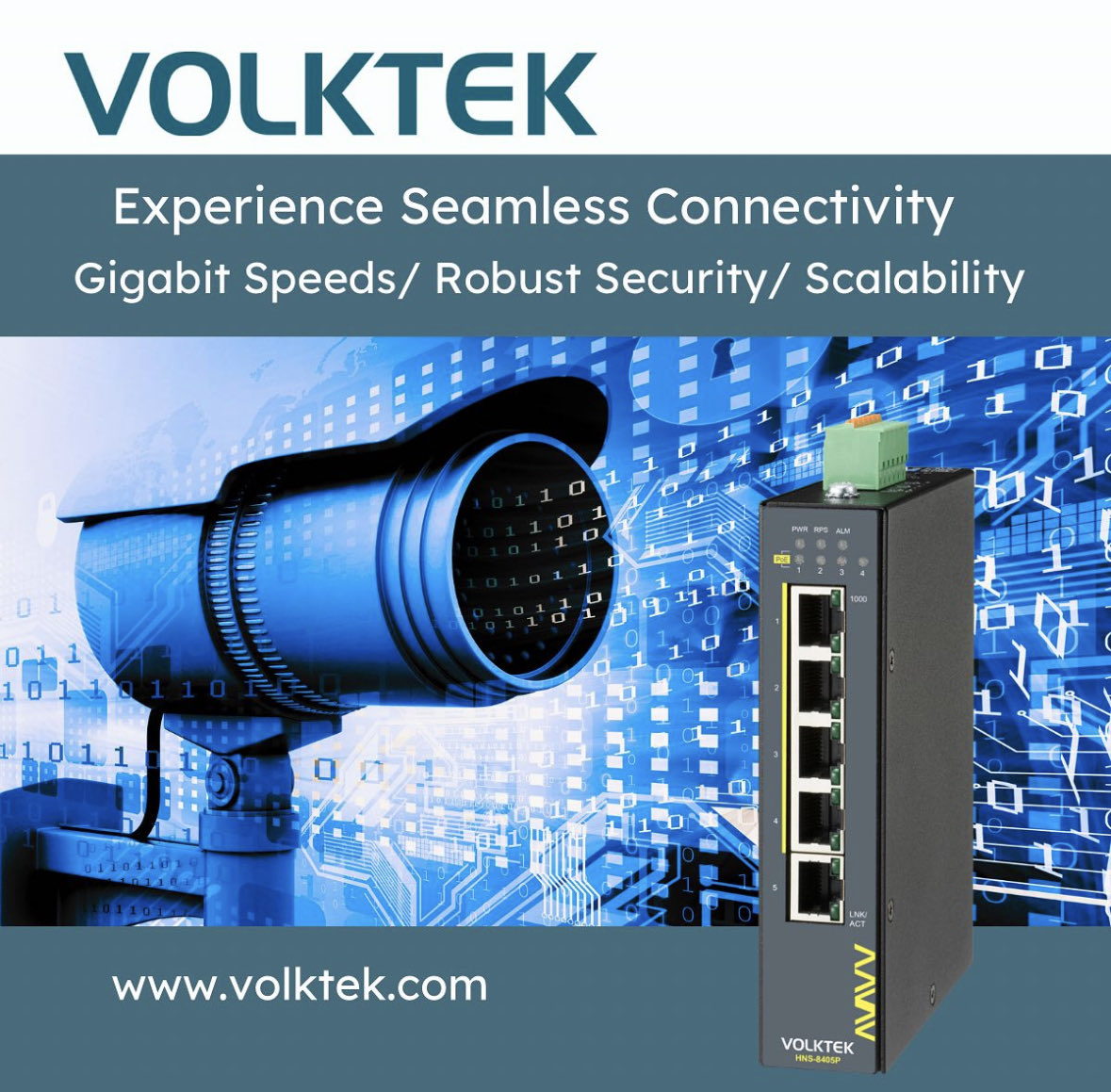 🌐 Elevate Your Network Infrastructure with Volktek's HNS-8405P Switch 🚀
Looking to supercharge your network performance? The HNS-8405P by Volktek is here to make it happen! 
🚀 Lightning-Fast Gigabit Ethernet
✅ Power over Ethernet (PoE) capabilities
🛡️ Robust security features