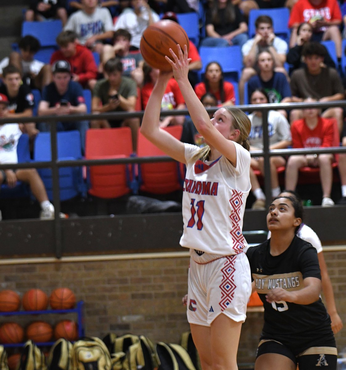 The Bulldogettes took down Andrews, 54-31, to open the season tonight. Coahoma (1-0) hosts Ozona on Saturday @ 2:30 pm. <a href="/chris_MRTsports/">Christopher Hadorn</a> <a href="/BigCountrySport/">Evan Ren</a> <a href="/Jakob_BburgTV/">Jakob Brandenburg</a> <a href="/EliqueJenna/">Jenna Elique</a> <a href="/KaylerSmithTV/">Kayler Smith - WDTN</a> <a href="/Terrytom77/">Terry's Sports Page</a>  <a href="/ARNareaSports/">Abilene Reporter-News Big Country Sports</a>