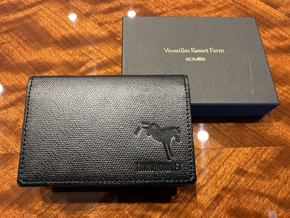 SOMÈS×Versailles Resort Farm コラボ名刺入れのネット販売を開始しま