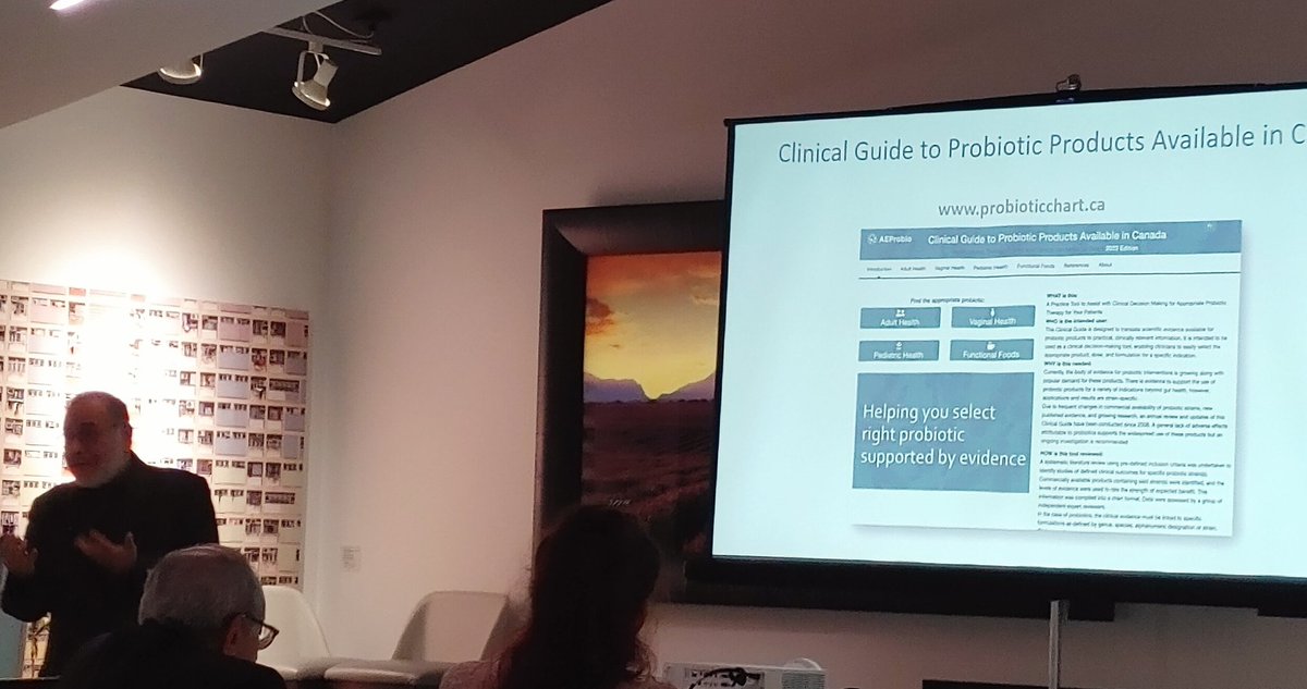 That feeling when you go to an education meeting. Listen and learn about #infanthealth , #microbiome, #probiotics, #HMOs...
And then @drjosesaavedra talks about your project!