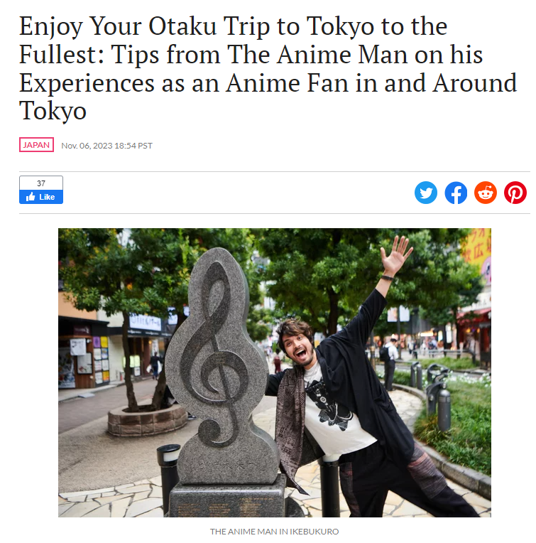 I did an otaku's guide to travelling Tokyo with the folks over at Tokyo Otaku Mode the other day.
Check it out if you need some advice for your next Japan trip!
#PR #TokyoTokyo
bit.ly/3u6spw7