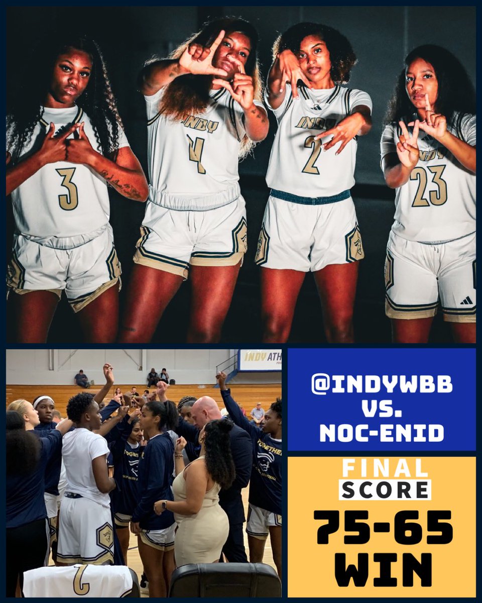 The Pirates <a href="/IndyWBB/">Independence CC Pirates Women's Basketball</a> advance to 3-0 on the season with a home win over a very tough, scrappy NOC-Enid team! 🏴‍☠️ Indy will play back to back games in Coffeyville this Friday and Saturday, starting at 5:00PM Friday evening versus NEO! 🏀🏴‍☠️

Thanks to all the students &amp; community who