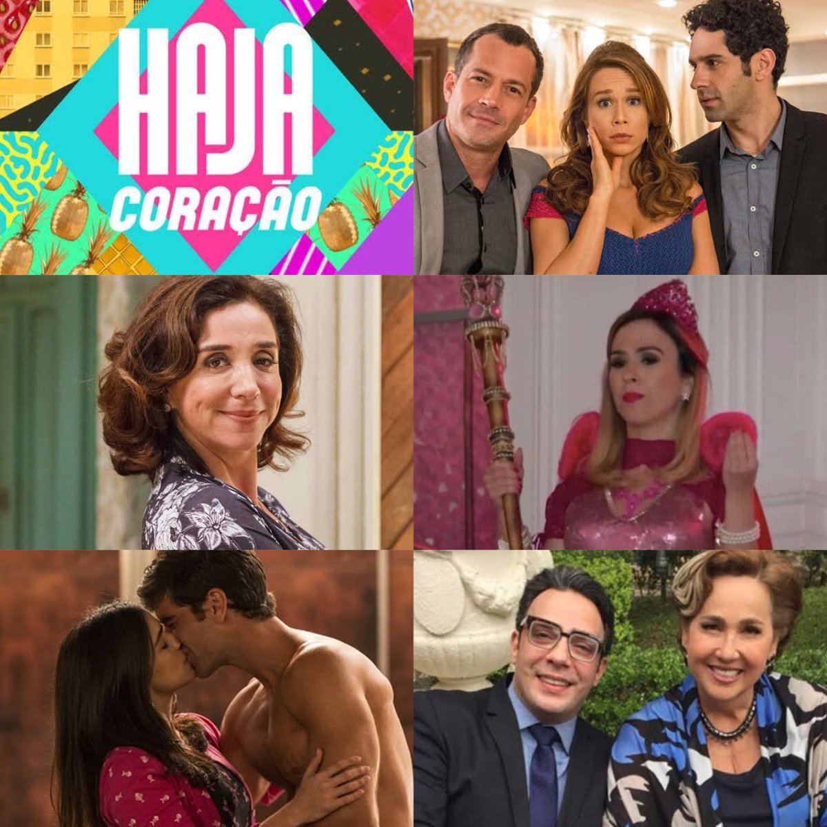 De Daniel Ortiz, há 7 anos terminava #HajaCoração. 

Em seu Final a novela alcançou 31.1 pontos de Média na Grande São Paulo.

Contou com as participações de Mariana Ximenes , Malvino Salvador, João Baldasserini, Tatá Werneck, Marisa Orth , Agatha Moreira, Jayme Matarazzo e Cleo.…