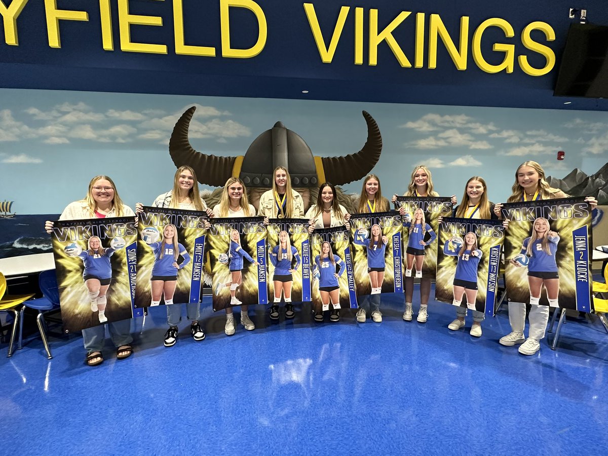 Hayfield Vikings Volleyball tweet media