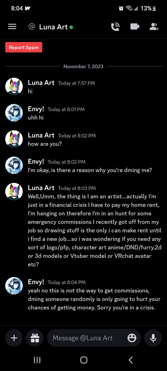 envydslime's tweet photo. hey, yeah, please don't do this
#digitalart #clipstudiopaint #discord #discorddm #thispostwassodepressingiateawholeblockofcheeseinprotest #commissions https://t.co/aAwqtrpeKs