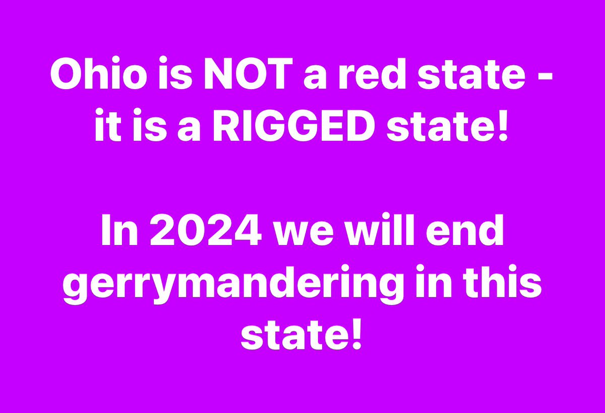 Tomorrow we get back to work to get ready to re-elect @SherrodBrown and @GregLandsman and all our amazing @OhioHouseDems AND to end gerrymandering in our rigged state! #PeopleFirst #ReproductiveFreedom #FairDistrictsNow