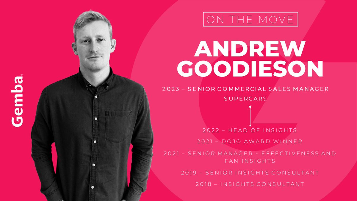 Last week we bid farewell to one of Gemba's very best Andrew Goodieson. Goodie has had a meteoric rise to Head of Insights in the past 5 years- winning a Dojo Explore Award along the way as well. We wish Goodie the very best of luck and welcome him to our Zenkai Program.
