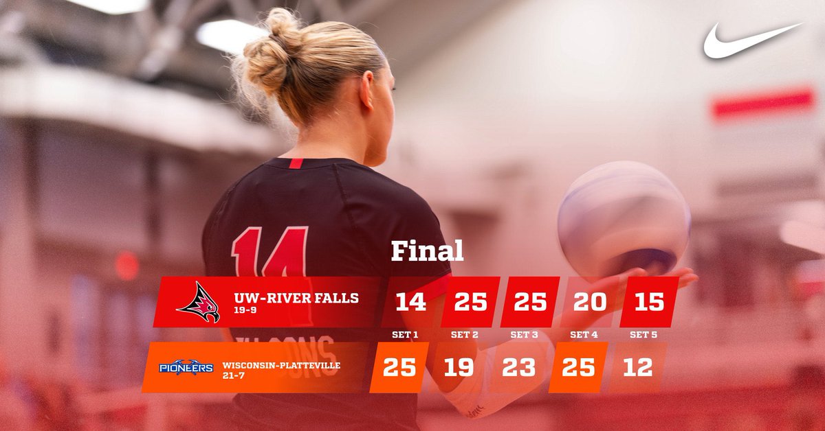 FALCONS IN 5‼️

(25-14, 25-19, 25-23, 20-25, 15-12)

#FFT #UWRFalcons