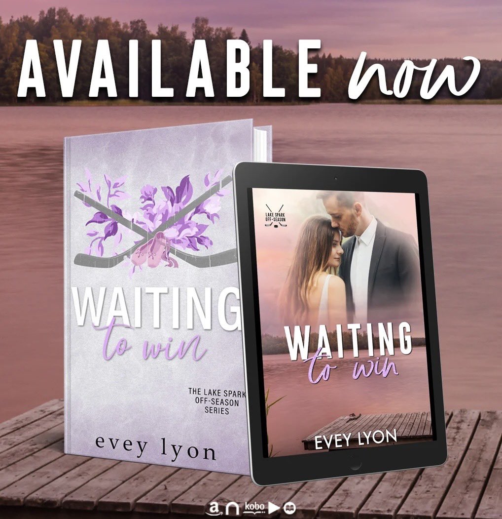 Anf_reads's tweet photo. 💕NOW AVAILABLE 💕

𝐖𝐚𝐢𝐭𝐢𝐧𝐠 𝐭𝐨 𝐖𝐢𝐧 by Evey Lyon is LIVE on your favorite retailer! This is a small town, enemies to lovers, marriage of convenience, hockey romance you won’t want to miss!
1-CLICK your copy today! https://t.co/K4kbKblmgt https://t.co/0z0T9EKf9U