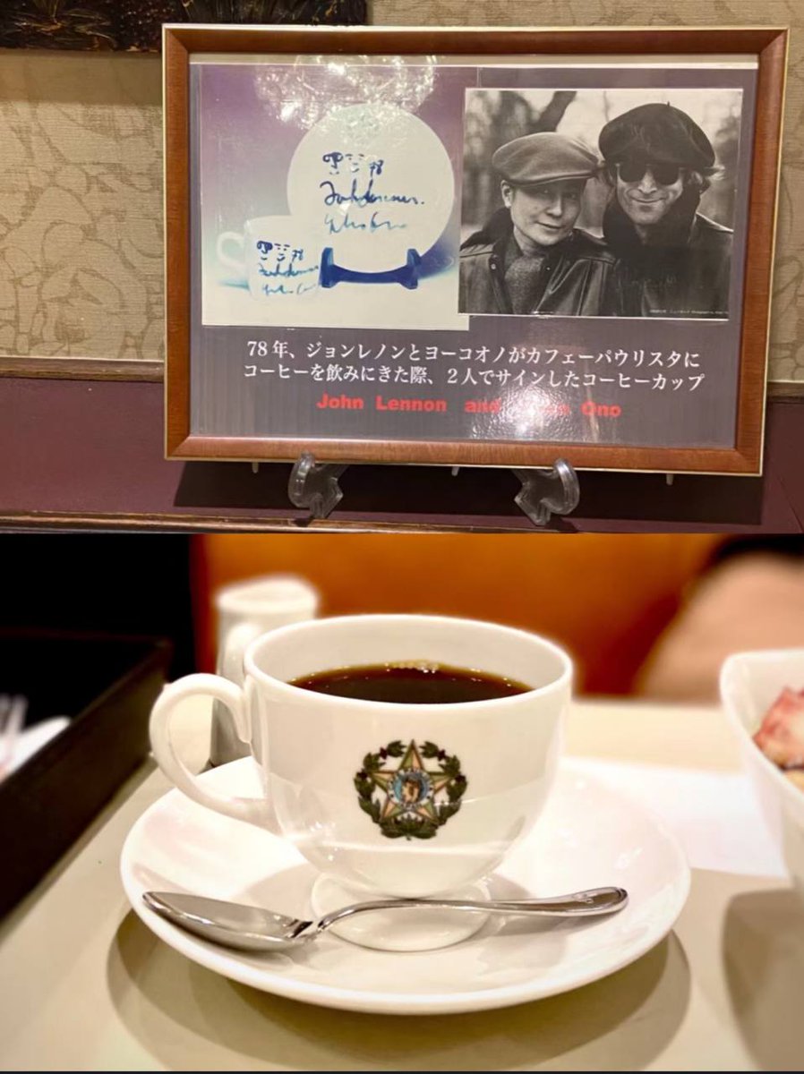 銀座のこのカフェにもう一度タイムカードを押して、やはりとても良いです。🍵