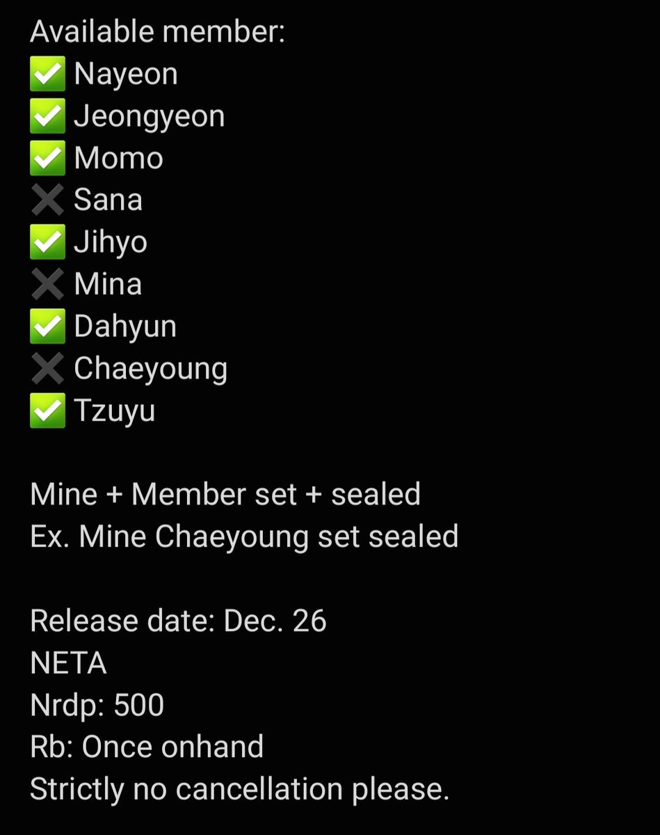 jay_stnx's tweet photo. 🍓 TWICE SG 2024 NEWS ROOM 🍓 #chiyongbudolera

2499 php 
1 Sealed TWICE SG 2024 + 1 member (6 pcs) POB set (JYPSHOP Polaroid &amp; PC, KTOWN4U, WITHMUU, APPLE MUSIC, EVERLINE)

payo/dp

wts lfb ph sg 2024 twice jypshop withmuu ktown4u apple music everline set tingi pob https://t.co/lv5jYD7f7y