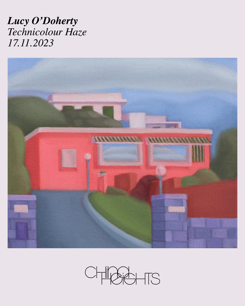 Two new exhibitions open 6-8pm Friday 17.11.23 - Kyle Montgomery &amp; Lucy O’Doherty solo show. Email gallery@chinaheights.com for preview catalogues 🔮