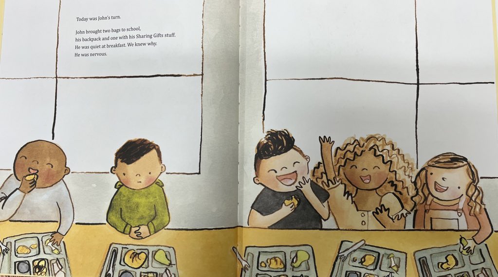 smithsmm's tweet photo. No.33 in my #FavePicturebooks23 is…

“John’s Turn” by @macbarnett and #KateBerube. Sometimes books are full of warmth and this is one of them. A beautiful story about being brave and proud of the things you love. Magical and uplifting #AssemblyBooks #PicturebookPage (4+ PSHE) https://t.co/4iZVUwbsjN