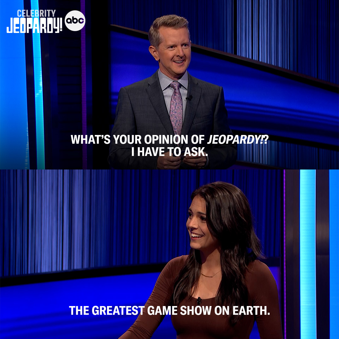 .<a href="/katienolan/">Katie Nolan</a> is spitting FACTS! Stream #CelebrityJeopardy! now on Hulu!