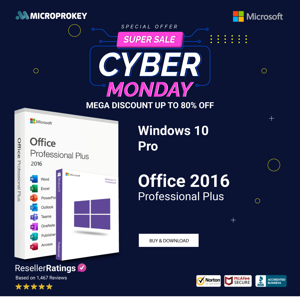 MoniTaeyba's tweet image. 🚀🔥 CYBER MONDAY MEGA DISCOUNT ALERT! 🔥🚀
Our stocks are limited, and this offer is valid only for a short time. 

🌐Shop Now: [microprokey.com] 🌐

#CyberMonday #MicrosoftOffer #Windows10Pro #Office2016 #BestDeals #SavingsGalore #UpgradeNow