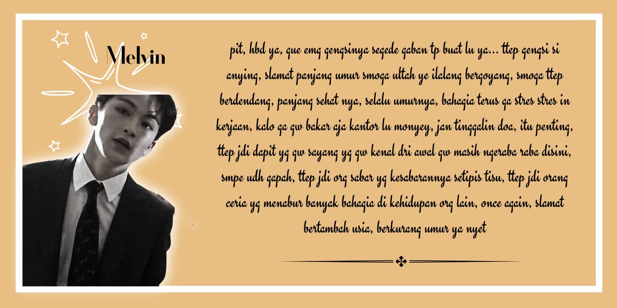 abracadabvra's tweet image. From : @melvindungi