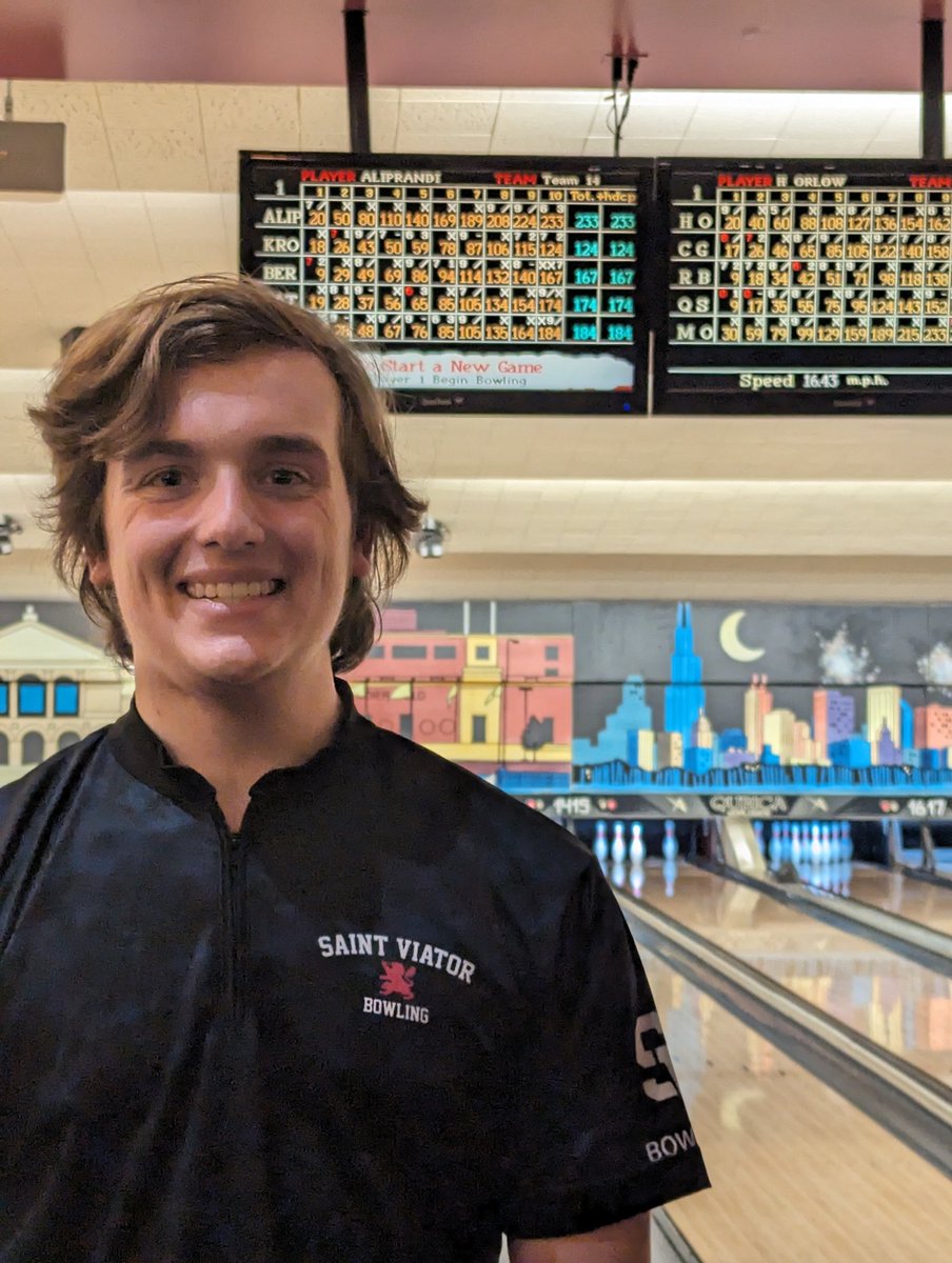 ViatorBowling's tweet image. Congrats to both JV &amp;amp; Varsity on their victory tonight! Some highlights include Jack Aliprandi's 233 in the 1st game. In the 2nd game, Brendan Patton, Frankie Demeter, &amp;amp; Jack Krowczyk bowled a 189. Jack K. &amp;amp; Brendan followed this up with a nice 222 and 229 respectively #LionPride