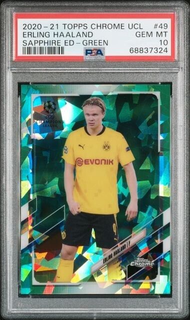 GideonsGallery's tweet photo. Post Number 46 Haaland Sapphire Green /75 PSA 10
$125
See pinned tweet for shipping!
#TSSS #GGOnlyGoats https://t.co/OEN58QInFX