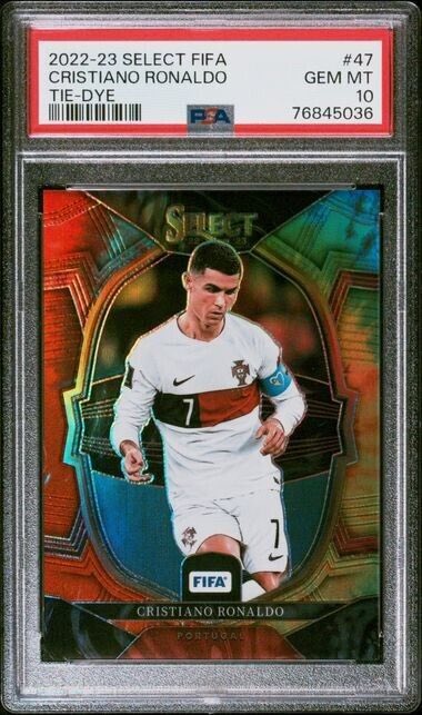 GideonsGallery's tweet photo. Post Number 48 CR7 Sekect Tie Dye /49 PSA 10
$250
See pinned tweet for shipping!
#TSSS #GGOnlyGoats https://t.co/YXzyhIcWjc