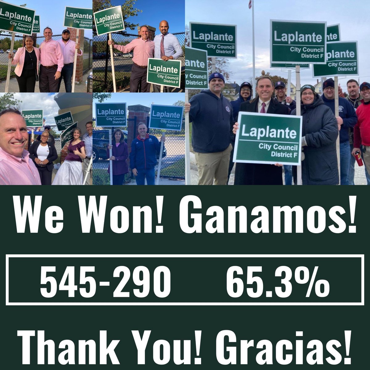 Thank you Lawrence Dist F for this resounding victory. I couldn’t have done it without you!  #10Term “success has 1000 fathers…” The work continues. #5Corners #SouthBranchLibrary