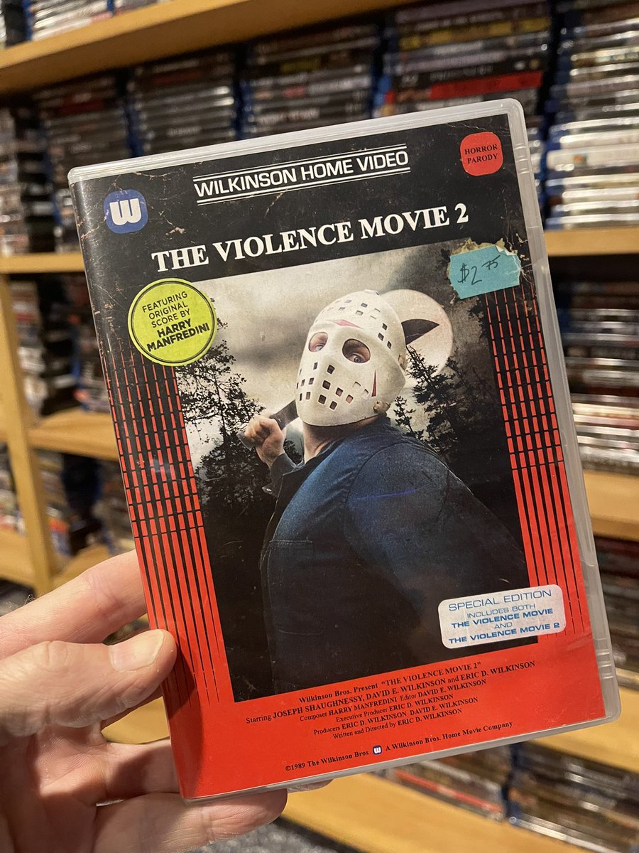 indeeproducer's tweet image. Thanks! We used it once before for the packaging of The Violence Movie.  

Thought it was time to bring it back and pay homage to the original Warner Bros release back in the early 1980s. 

#HardwareWars #MVDRewindCollection