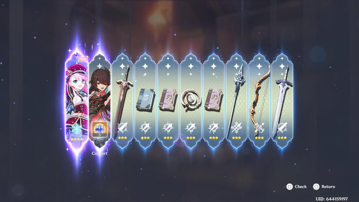 First ten pull <3 Now it's time to keep saving for Navia.