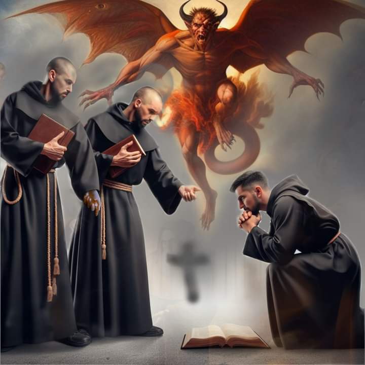 El demonio se apareció a tres monjes y les dijo: si les diera potestad para cambiar algo del pasado, ¿qué cambiarían?

El primero con un gran fervor apostólico respondió: "Impediría que hicieras caer a Adán y Eva en el pecado para que la humanidad no pudiera apartarse de Dios".