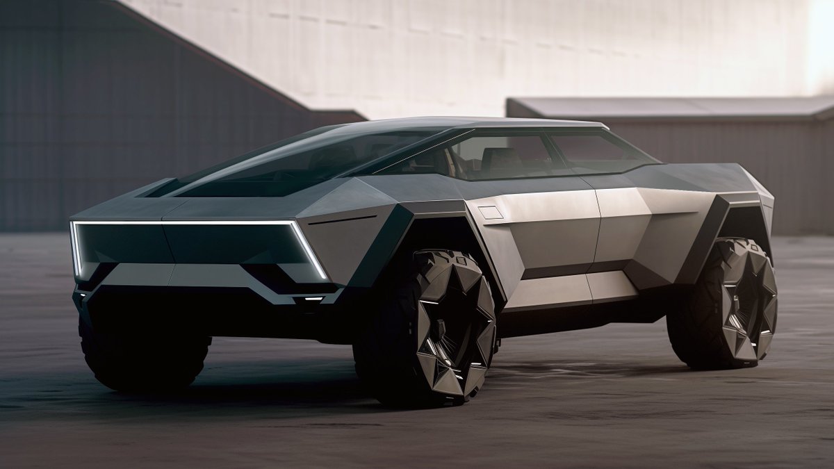 brettpatterson's tweet photo. Cybertruck Super Heavy
#midjourneyai #tesla #cybertruck #superheavy #midjourney #ai #aidesign #aigenerated #generativedesign #aicars #aicardesign #aiconceptdesign #automotivedesign #cardesign #transportdesign #carconcept #conceptdesign https://t.co/lnbUjOoDXu