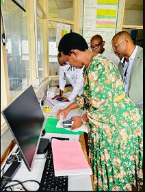 Dr @DianaAtwine “Spot checks at Itojo General Hospital in Ntungamo to assess the current status of health services delivered at the facility to make informed decisions for improvement.” 
#MOHatwork