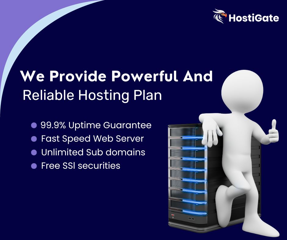 Looking for powerful and reliable hosting plans? Look no further! Elevate your website's performance with our top-tier solutions and dedicated support. #HostingPlans #hostigate #ReliableHosting