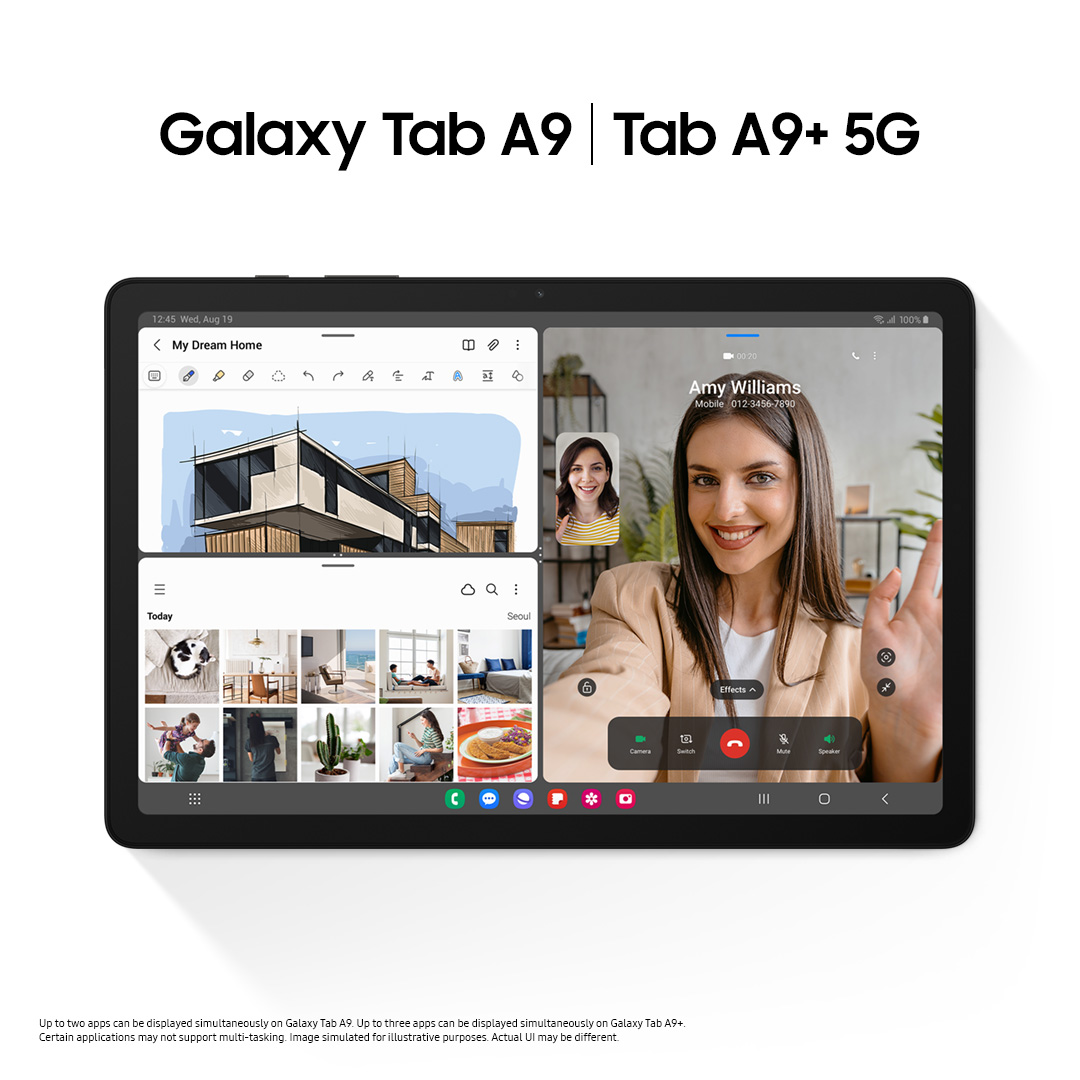 Boost your productivity with #GalaxyTabA9 and #GalaxyTabA9Plus 5G. Open up to three apps all on one screen and get things done more efficiently. 

Learn more at spr.ly/TabA9-TW-081123