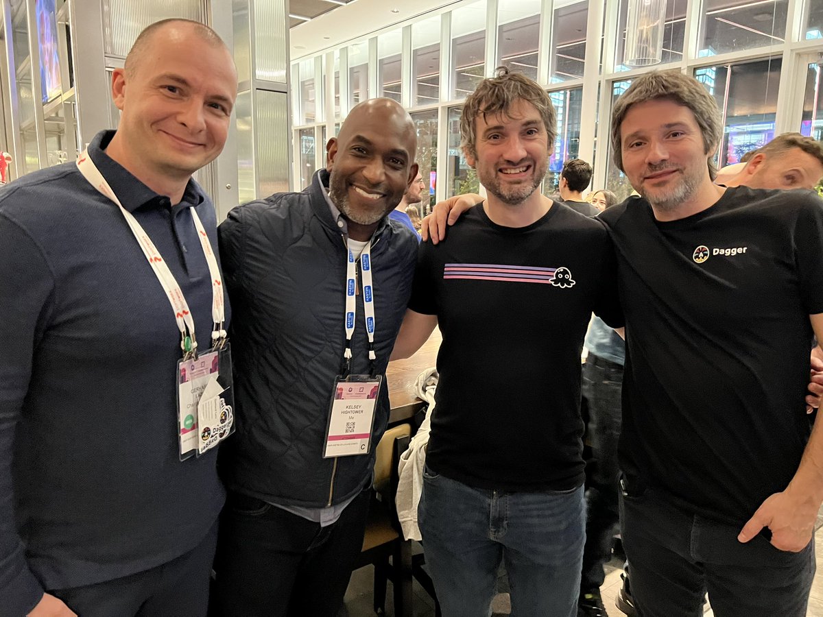 John Furrier (@furrier) on Twitter photo Great community at #kubecon gr8 leaders continuing to engage <a href="/kelseyhightower/">Kelsey Hightower</a> <a href="/solomonstre/">Solomon Hykes</a> are examples of excellence in sharing knowledge and enabling innovation. <a href="/theCUBE/">theCUBE</a> #community Great community at #kubecon gr8 leaders continuing to engage <a href="/kelseyhightower/">Kelsey Hightower</a> <a href="/solomonstre/">Solomon Hykes</a> are examples of excellence in sharing knowledge and enabling innovation. <a href="/theCUBE/">theCUBE</a> #community