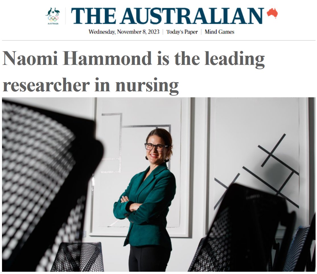 Outstanding achievement <a href="/NaomiHammond/">A/Prof Naomi Hammond</a> 
👏🏿👏🏿👏🏿👏🏿
