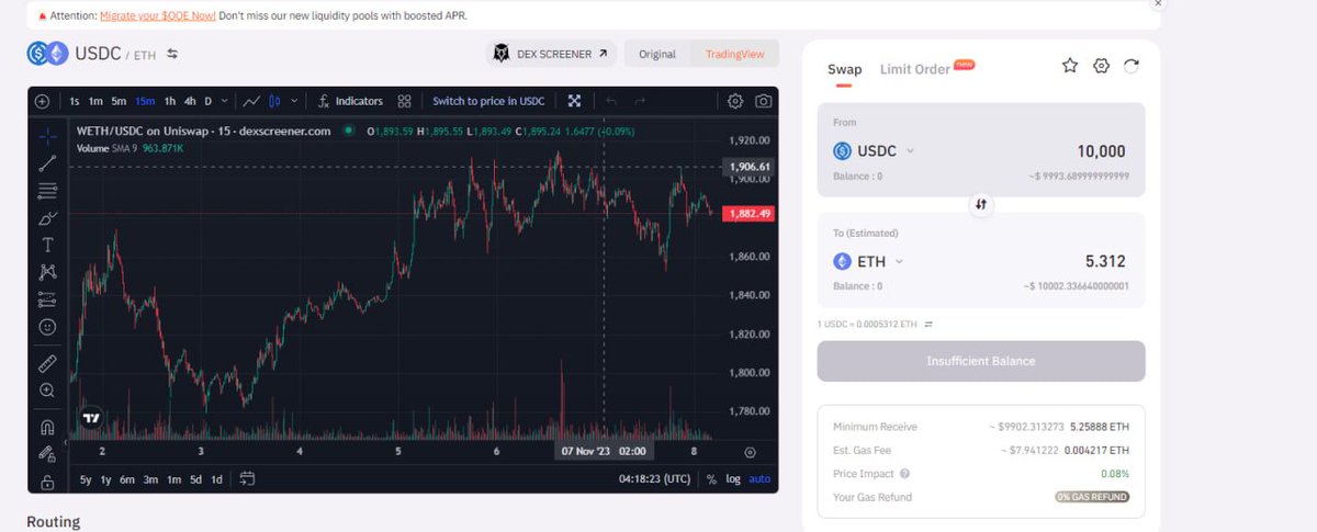 LongNoLimitReal's tweet photo. 1️⃣ Không có bất kỳ phí tổng hợp hoặc phí swap bổ sung nào.
2️⃣ Không bắt buộc KYC
3️⃣ Với hơn 30 chuỗi được hỗ trợ , 1000+ nguồn thanh khoản sẽ cho anh em best rate best price.
4️⃣ Kế hoạch tối ưu tokenomics và dùng OOE làm fee gas sẽ ra mắt trong tương lai. https://t.co/85bIwfGmjB