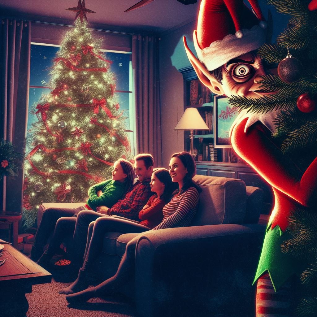 Don't Touch: A Holiday Tradition
"He sees you when you're sleeping. He knows when you're awake."