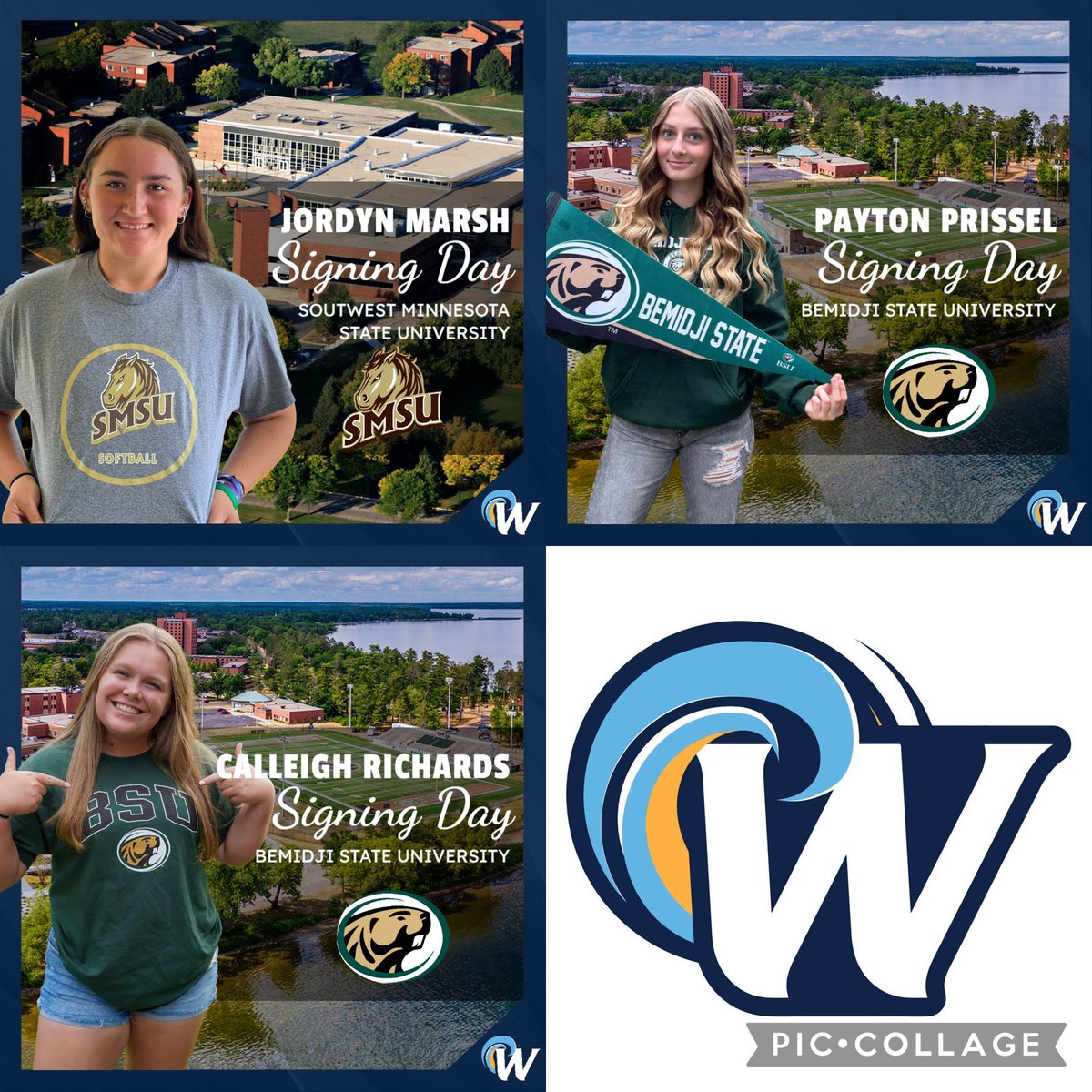 We are excited to celebrate our class of 2024 athletes who will be signing their National Letter of Intent this fall to play softball in college! #signingday #srcommit