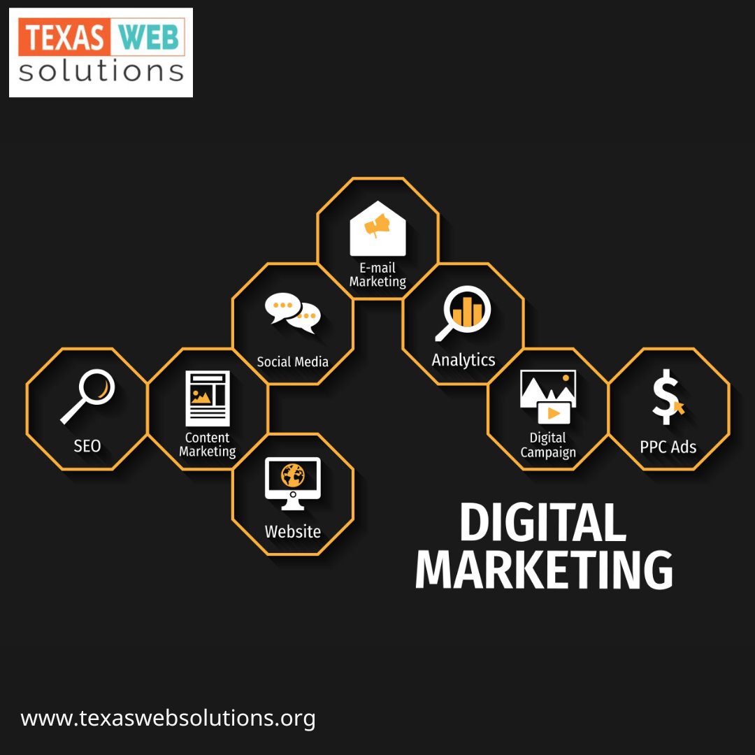 WebsolutionsTx's tweet image. Unlock the power of digital marketing with Texas Web Solutions!
🚀💻Whether you&apos;re a small business or a large corporation, our experts have the strategies to boost your online presence and drive results.

💡 #DigitalMarketing #TexasWebSolutions #OnlineSuccess