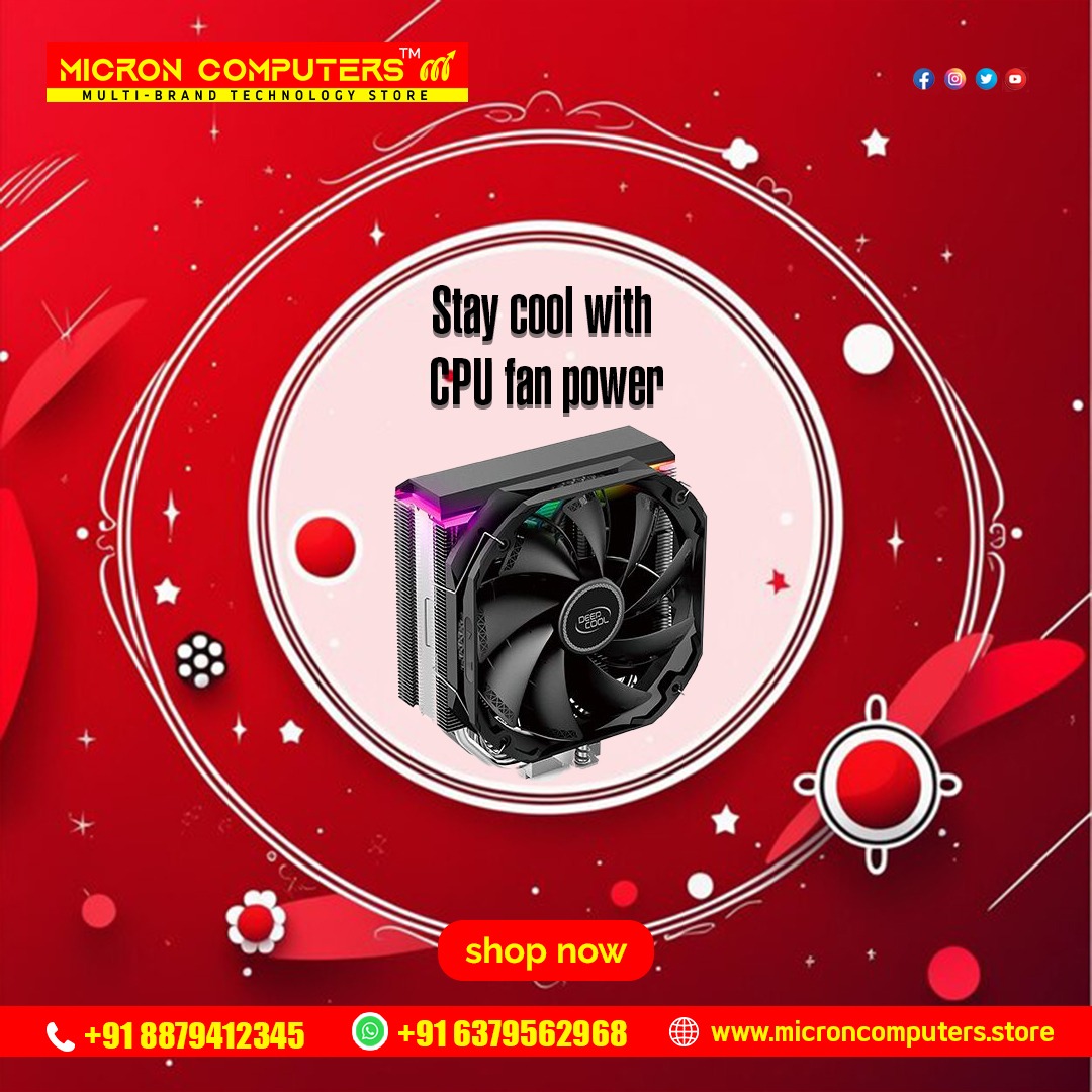Stay cool with CPU power!

Upgrade your tech game without breaking the bank with Micron Computers Chennai.
#MicronComputersChennai #AffordableLaptops #TechSavings #CPUUpgrade #BudgetFriendlyTech
🌐 microncomputers.store
📲 (+91) 88794 12345
📩 info@microncomputers.store