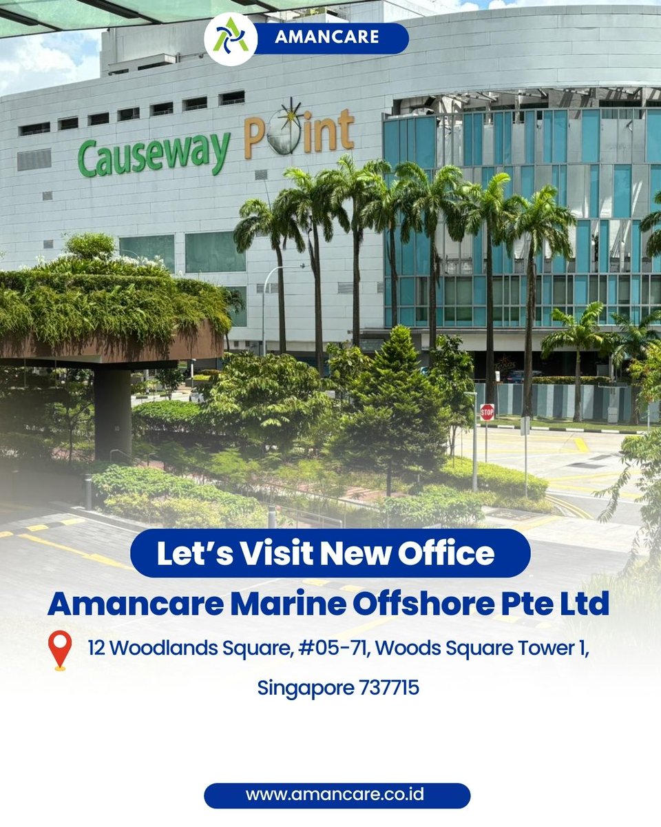 amancarecrew's tweet photo. For your information one of Amancare Group's Singapore offices is currently located at 12 Woodlands Square, #05-71, Woods Square Tower 1, Singapore 737715.

FAST | QUALITY SERVICES | PROFESSIONAL TEAM

#amancaresingapore #amancarecrewindo #officesingapore #amancaresingapore https://t.co/OAqpMQcQy6