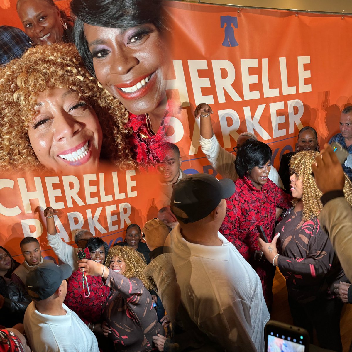 My heart is so full right now I watched this woman grow up before my eyes the early days of @wdasfm and now she’s the 100th mayor of our city. #MadameParker #MayorParker former woman of excellence award winner  @cherelleparker #CherelleParker