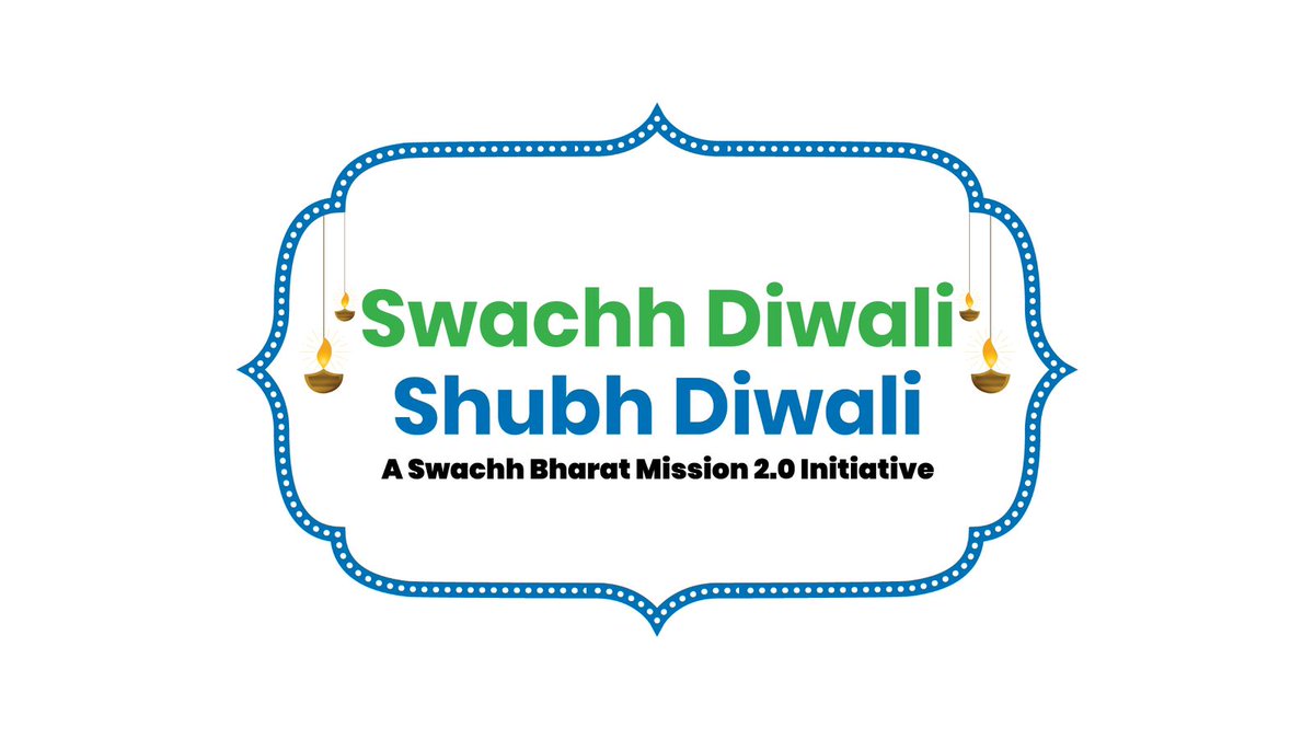 SwacchaA25921's tweet photo. Nagar Palika Parishad Agar requesting you all to please cooperate for celebrating SWACHH DIWALI SHUBH DIWALI under Swachh Bharat Mission 2.0's initiative.
#vocalforlocal #nosingleuseplastic #greendiwali
#SwachhSurvekshan2023
#sbmurban
#MoHUA_India https://t.co/hINThtOXBh