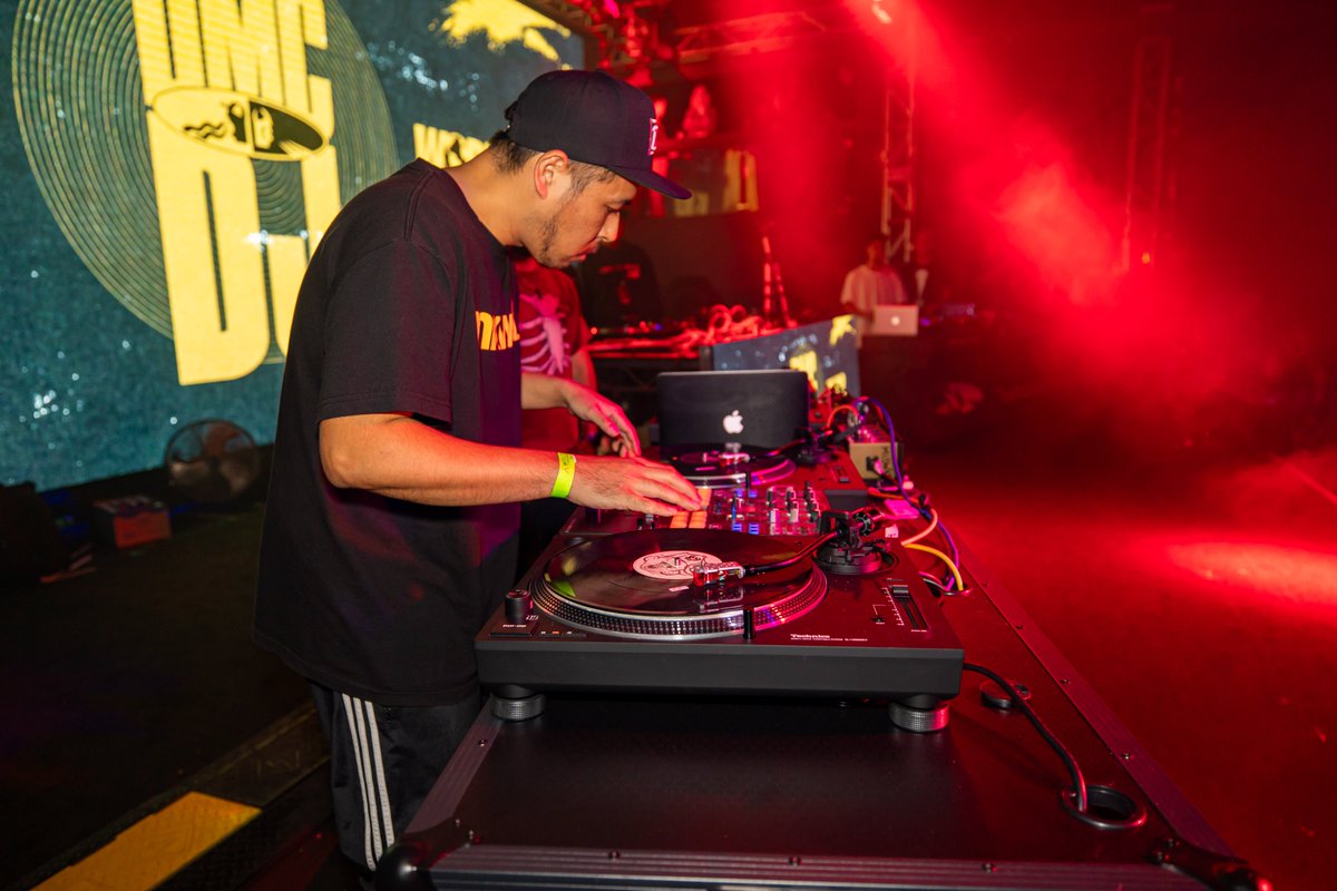 Congratulations to DJ Bunta (Japan) on placing 2nd in the 2023 <a href="/technics/">Technics</a> DMC World Supremacy (our classic head to head battle category) <a href="/Themidwaysf/">The Midway SF</a>: San Francisco. He wins a pair of Technics MK7 Turntables, DJ1200 headphones + AZ80 earbuds! Photo by <a href="/JeffStraw/">Jeff Straw Branding</a>! @DMCJAPAN_DJ