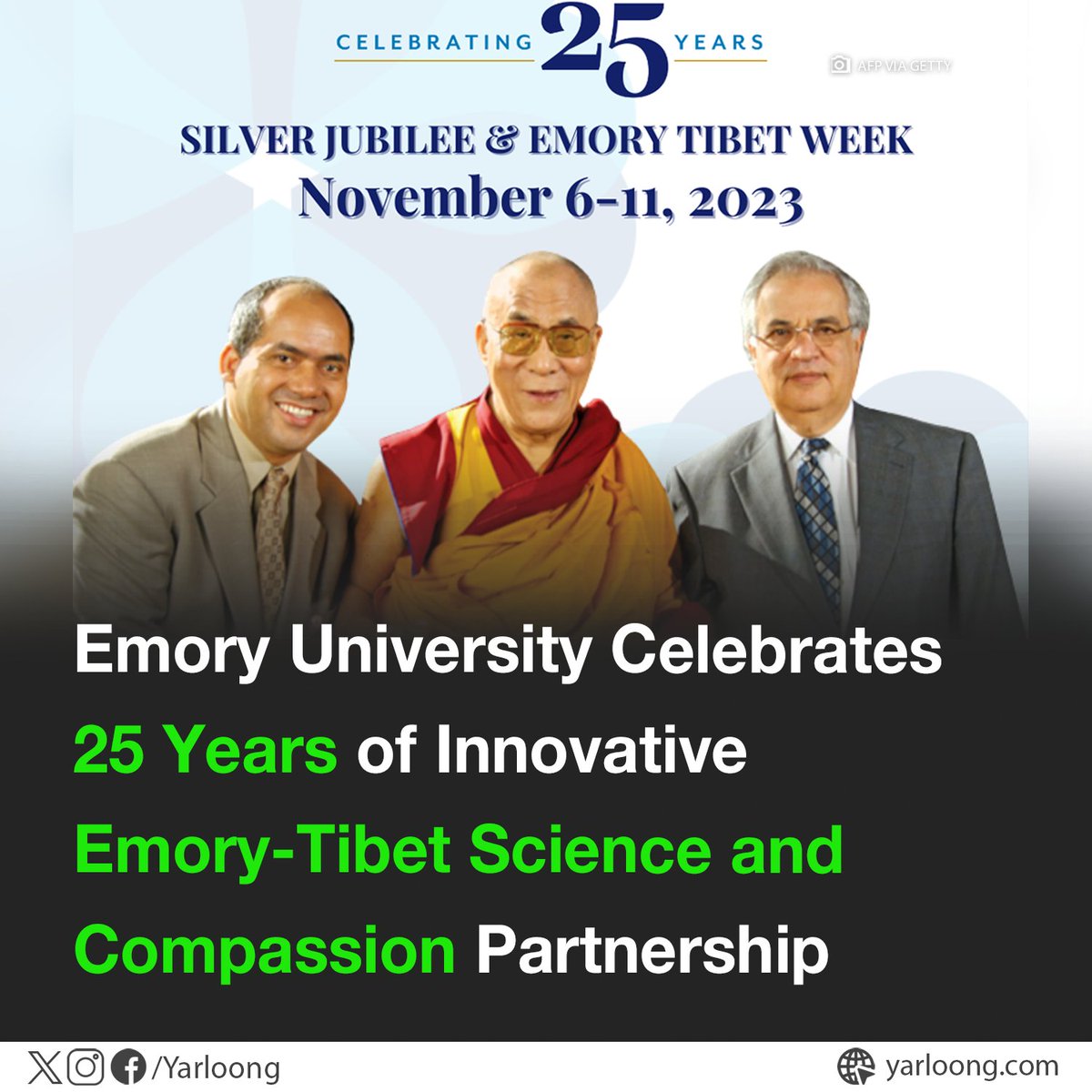 yarloong's tweet photo. This unique collaboration blends #Westernacademic rigor with #Tibetan spiritual insights, fostering a holistic educational approach. #Emory announces a week-long series of events.
#DalaiLama #EmoryUniversity #EmoryTibet #ScienceAndCompassion #MindandLife https://t.co/w61XViqBL8