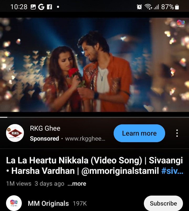 It's 1 million fam🔥🔥🔥🔥🔥💃💃
for #lalaheartunikkala by our chellakutty #sivaangi and #harshavardhan 💃💃🔥🔥💖💖💖