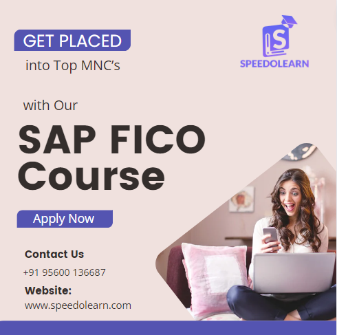 Speedolearn's tweet image. GET Placed into topMNCs with our Sap Fico Course. Enrol now :
speedolearn.com/courses/sap-fi…