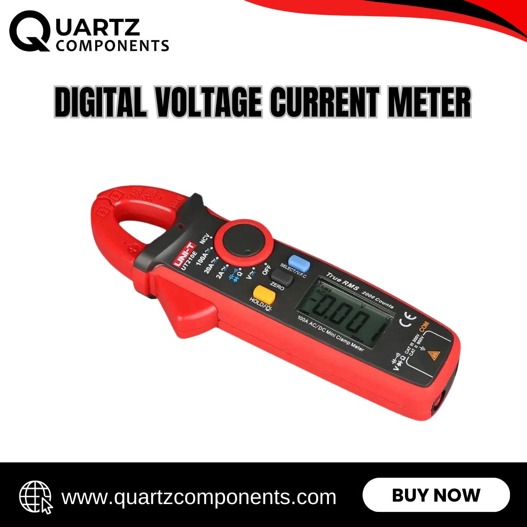 quartzcomponent's tweet image. Get the UNI-T Digital Mini Clamp Meter now at quartzcomponents.com and upgrade your measuring game! 🛠️ Don&apos;t miss out on this compact and versatile tool for all your electrical needs. 
.
Product Link - quartzcomponents.com/collections/po…
.
#quartzcomponents #newproduct #newarrivals