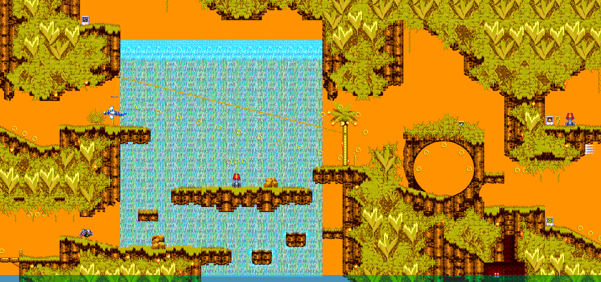 RadioSEGA's tweet photo. Because Sonic 3 &amp; Knuckles has more zones than any @sonic_hedgehog game before it, it has a stacked cast of background artists to assist in their visual designs. Let's stop and appreciate the scenery for a bit~
#RSIndividual ▶️ https://t.co/3U9JAh2ZhN https://t.co/boC4uw7mME