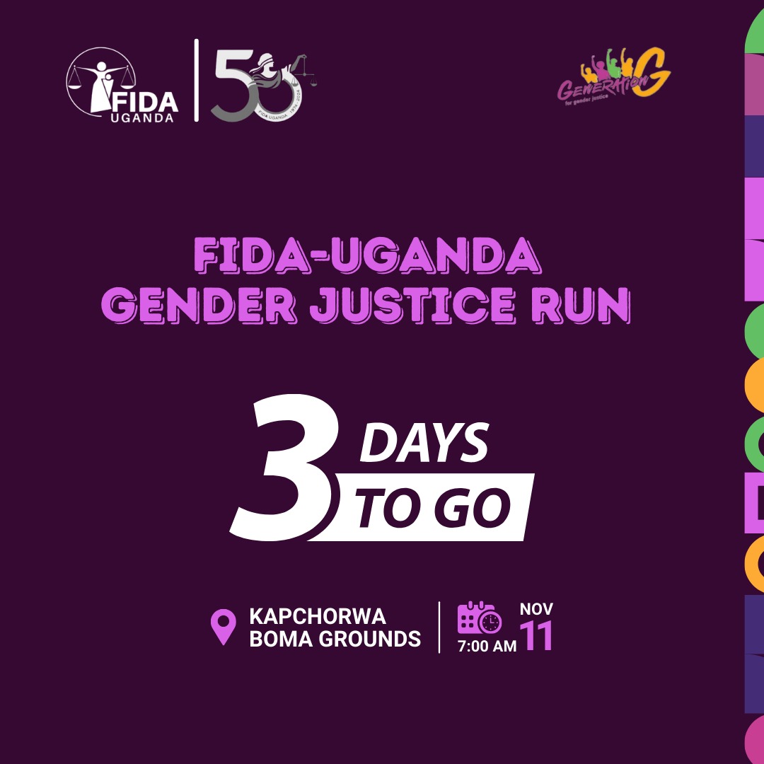 📢 Join us in 3 days for a powerful stride towards gender justice! 

Lace up for our Gender Justice run supporting equality and empowerment for all. 

Stay tuned for details! 

#GenderJusticeRun #GenerationGender #EqualityForAll 🏃‍♀️🏃‍♂️